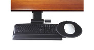 Supports nearly all standard keyboards and will fit most desks