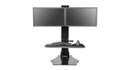 Freestanding design means no clamping or drilling to mount to desktop