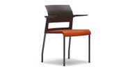 Clean, contemporary design allows the chair to fit into a wide variety of environments