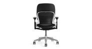 Intuitive dial on the left side of chair lets you adjust upper back force