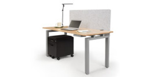 4-Leg Side Tables Add Storage Space to Your Work Area