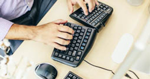 Ergonomic Keyboard Review: Goldtouch Keyboard vs. Kinesis 2