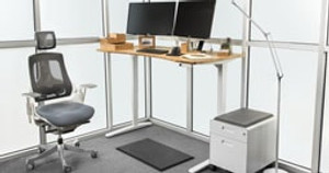 Get Your Complete Desk Quicker Than Ever with Our Pre-Configured Standing Desks + Accessories Page