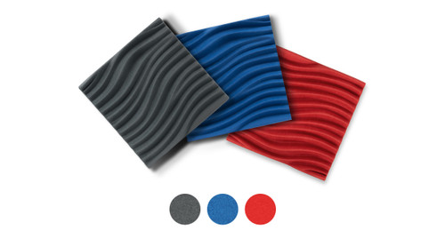 3D Wave Acoustic Wall Panel by UPLIFT Desk 3D Wave Acoustic Wall Panel by UPLIFT Desk