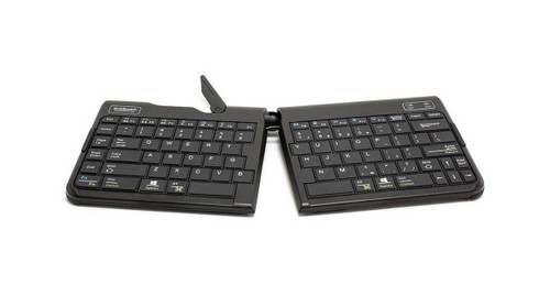 The Goldtouch Go!2 Bluetooth Wireless Keyboard is bluetooth compatible for on-the-go computing