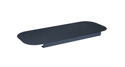 The Humanscale Corner Sleeve increases desk space by turning a 90° corner into a diagonal surface