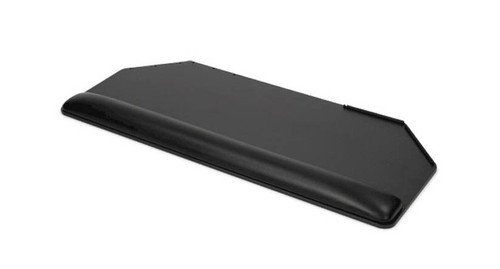 System is for use on straight edge or larger diagonal worksurfaces