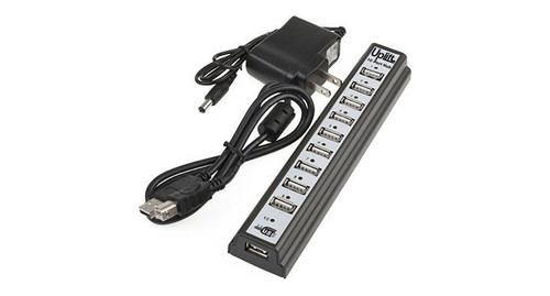 Use up to 10 USB devices simultaneously with the UPLIFT 10-Port 2.0 USB Hub Use up to 10 USB devices simultaneously with the UPLIFT 10-Port 2.0 USB Hub