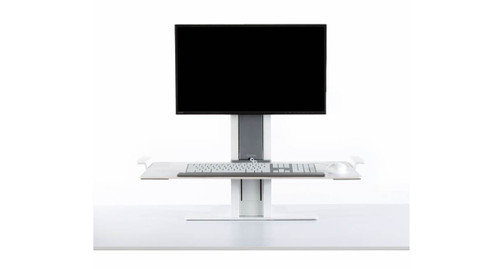 Dynamic clamp mount makes installation easy and attaches to work surfaces with 24" to 36" of depth Dynamic clamp mount makes installation easy and attaches to work surfaces with 24" to 36" of depth