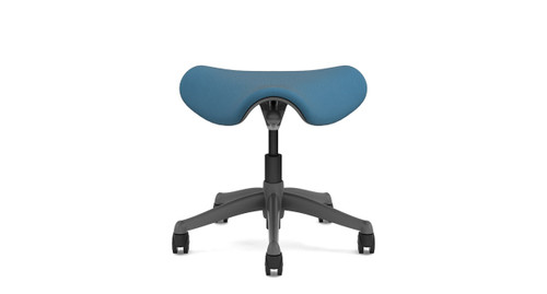 The Humanscale Freedom Pony Saddle Seat comes in a wide range of color options The Humanscale Freedom Pony Saddle Seat comes in a wide range of color options