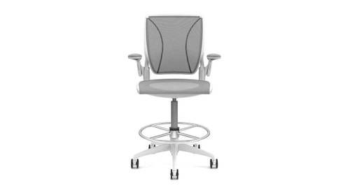 Available in an assortment of fabric or mesh seat options Available in an assortment of fabric or mesh seat options