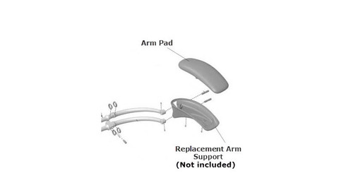 Shop Humanscale Freedom Chair Arm Pads At Human Solution