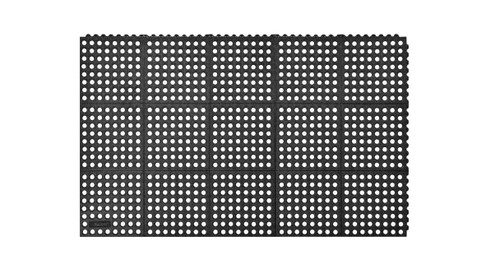 Part of Notrax's Solutions system -interlocks with Notrax 856, 650, 656, 550 and 556 mats Part of Notrax's Solutions system -interlocks with Notrax 856, 650, 656, 550 and 556 mats