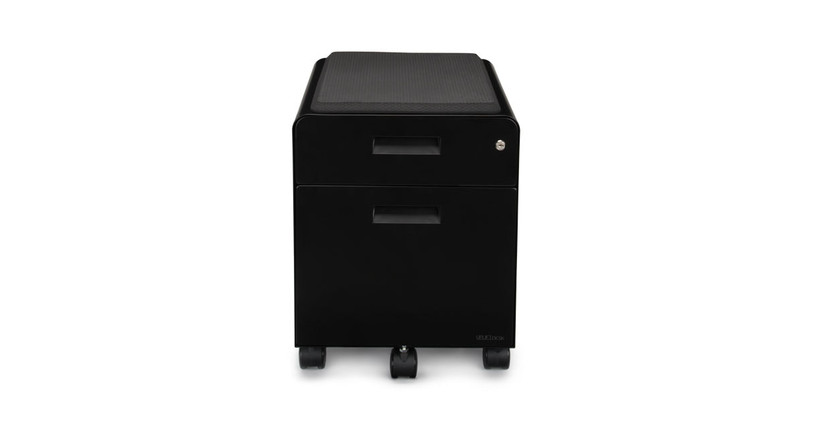 2 Drawer File Cabinet With Seat By Uplift Desk Human Solution
