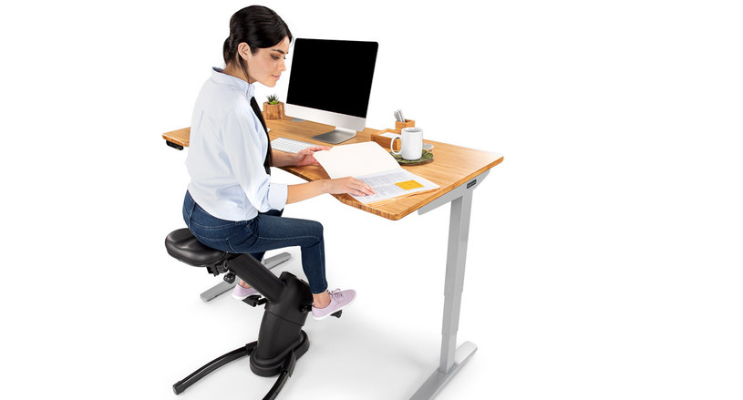 The E3 Under Desk Exercise Bike by UPLIFT Desk is the perfect way to get you moving at your height adjustable desk