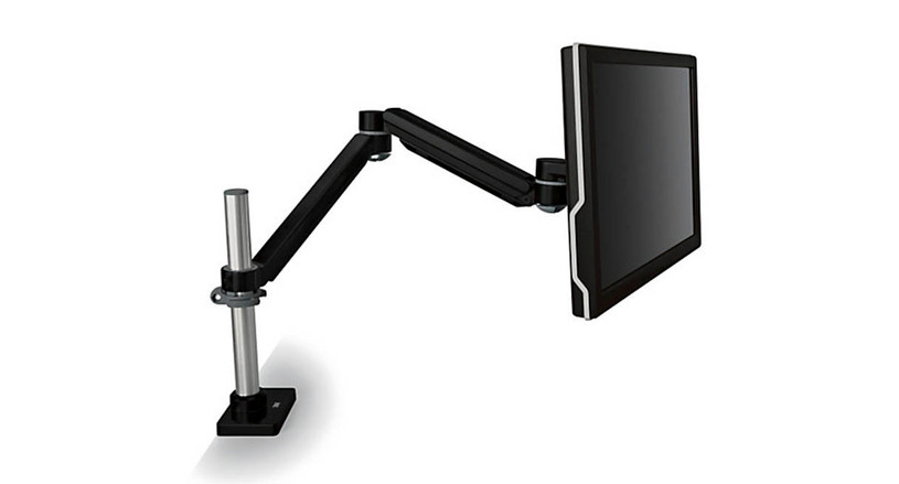 Adjust the height of the 3M Easy-Adjust Monitor Arm MA240MB to your preferred levels