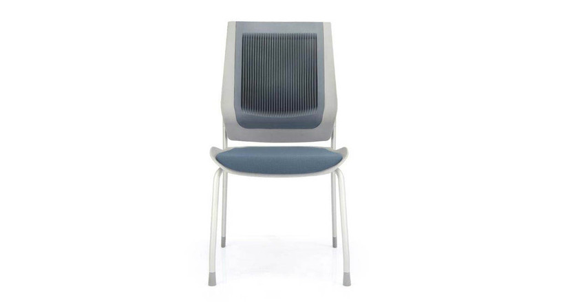 Padded seat supports the spine and pelvis