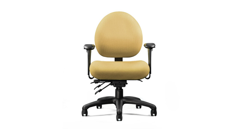 Adjustable seat height, depth, and tension