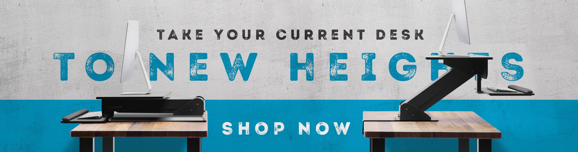 UPLIFT Standing Desk Converter and Desk Riser