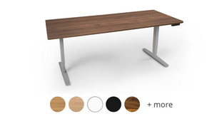 Choose a unique desktop and frame and start customizing your Height Adjustable Conference Table by UPLIFT Desk today.