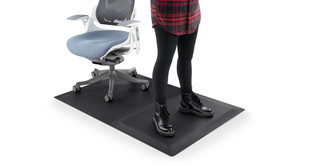 Chair Mat with Standing Cushion by UPLIFT Desk