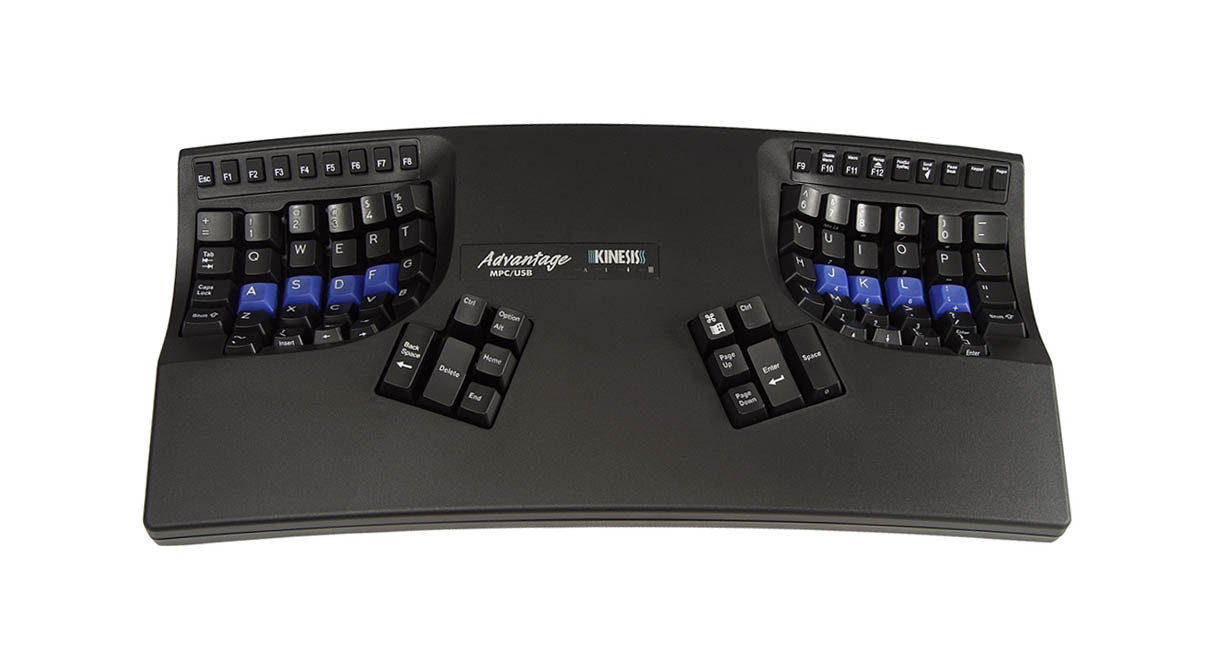 Kinesis Advantage2 LF Contoured Linear Feel USB Keyboard PC/MAC