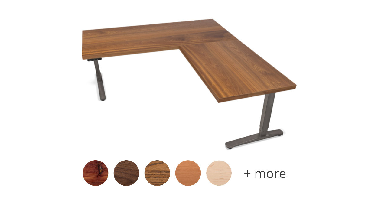 Shop UPLIFT 950 HeightAdjustable Special Order Solid Wood Standing Desks