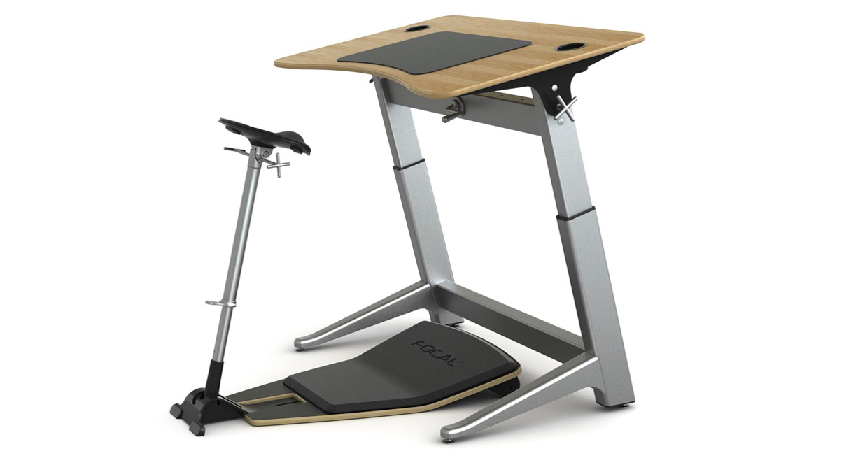 Focal Locus Workstation Standing Desk With Seat Shop Focal