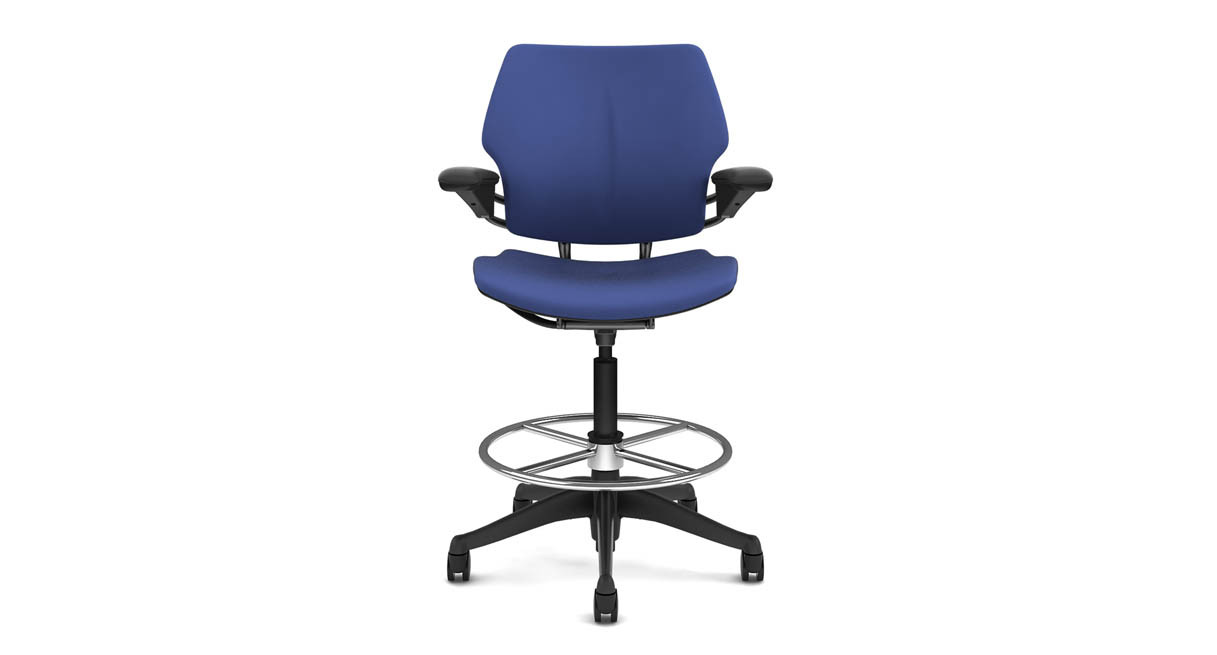 humanscale freedom low back draughtsman chair