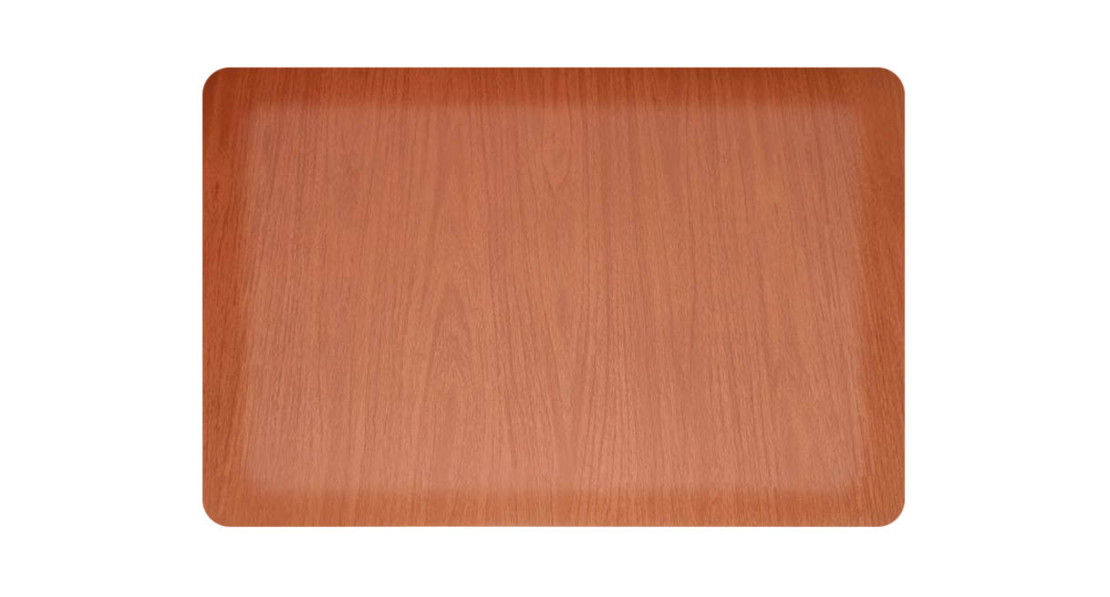 Anti-Fatigue Mat: 5' Long, 3' Wide, 1/2 Thick, Natural Rubber, Heavy-Duty