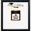 GB0005 Graduation Frame, $7.00 plus GST

A fabulous keepsake gift for graduates!  Pop in your favourite graduation photo and get all your class mates and family to sign on the border of the frame.  Has a lovely graduation message in gold font. 

The frame measures 24cm x 24cm, with photo insert measuring 9cm x 9cm.  The cardboard border depth is 7cm.  Comes with a quality marker and shrink wrapped in a protective film.