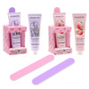 MD2608 Hand Cream and Nail File Set

$1.80 pls GST

A gorgeous self-care gift set for Mum…a lovely luxe hand cream with nail file will have Mums mani on point every time!  Hand cream is 30g, nail file length 12.7cm.  New product.

Product Info: a 30g hand cream and nail file in a gift set.  Available in 2 fragrances/colours: lavender and peach.