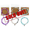 SOLD OUT...MD2645 Nan Bracelet

$1.70 plus GST

Nan will just love and treasure our gorgeous beaded bracelet with lovely silver heart charm. Diameter 7cm.  New product.

Product Info: a beaded bracelet with silver charm available in 3 colours: blue, purple, multi.  Comes on a header card that says “Dear Nan, you are the best Nan in the whole world!  I love you so much and treasure my special memories with you.”