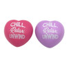 MD2670 Stress Ball

$1.30 plus GST

Squeeze it, squish it!!  Mum will love our Stress Ball, especially after a long busy day!  Pair it with our Head Massager for ultimate relaxation.  Diameter is 7cm.  New colours.

Product info: a heart shaped stress ball with logo that says “Chill, Relax, Unwind” in white.  Available in pink and purple.