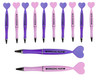 MD2671 Mum Pens,  $0.55c EACH plus GST

Our new heart shaped Mum Pens are simply gorgeous.  Pairs perfectly with any gift.  Length 13.7cm.  New product.

Product Info: a 12 pack of pens, with heart shaped top that says “Amazing Mum”.  Available in pink only.  Blue ink.