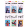 FD2606 Car Air Freshener
$ 1.10 plus GST
A super cool Car Air Freshener, perfect for Dad’s car.  Level up your gift and team it with our Car Sponge or Car Towel.  Product measures 6.5 x 9cm.  New design.
Product Info: a car air freshener featuring animals playing musical instruments, with a skateboard and a basketball.  Available in 6 designs and fragrances: vanilla, ocean, lemon, apple, jasmine and sea breeze.