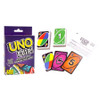 FD2607 Uno Flip
$ 2.20 plus GST
Flip the deck and change the game!! A new spin on the all time classic, Uno!  Same great game but with a twist!  Gather the family round for hours of fun and entertainment!  Great for all ages.  Packaging size 9 x 14.5cm, card size 5.6 x 8.7cm.  
Product Info: a complete deck of Uno Flip cards.  Uno Flip plays like regular Uno, except there are two sides to the deck of cards: a “light” side and a “dark” side.  You start playing with the “light side”, but whenever someone plays a FLIP card, everything gets flipped over…now everyone must play off the “dark side” of the cards.