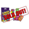 SOLD OUT...FD2607 Uno Flip
$ 2.20 plus GST
Flip the deck and change the game!! A new spin on the all time classic, Uno!  Same great game but with a twist!  Gather the family round for hours of fun and entertainment!  Great for all ages.  Packaging size 9 x 14.5cm, card size 5.6 x 8.7cm.  
Product Info: a complete deck of Uno Flip cards.  Uno Flip plays like regular Uno, except there are two sides to the deck of cards: a “light” side and a “dark” side.  You start playing with the “light side”, but whenever someone plays a FLIP card, everything gets flipped over…now everyone must play off the “dark side” of the cards.