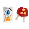 FD2641 Table Tennis Set
$3.60 plus GST
Bring you’re A game to the next table tennis rally!  A great Dad & Me game.  Bat measures 25 x 15cm, ball diameter 4cm.  
Product Info: a table tennis set that includes 2 table tennis bats and 3 table tennis balls.