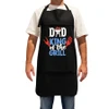 FD2669 BBQ Apron
$4.80 plus GST
Sizzle in style with our BBQ Apron!  It’s the perfect accessory when you’re behind the grill.  Pairs perfectly with our BBQ Mitt.  Product size 60 x 81cm.   New design.
Product Info: A black BBQ apron with red, blue and white logo that says “Dad King of the Grill”.  Has an adjustable neck strap.  Available in black only.