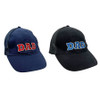 FD2687 Dad Cap
$4.95 plus GST
For top tier gift giving, our new Dad Cap ticks all the boxes.  Sleek and stylish, Dad is going to love it.  Has an adjustable snap at the back.  New product.
Product Info: a cap with stitched logo that says “Dad”.  Available in 2 colours: black cap with blue and white logo, navy cap with red and white logo.  Adjustable snap at back.