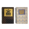 FD2692 Dad’s Spiral Notebook
$2.10 plus GST
A fab spiral notebook, perfect for all of Dads great ideas and endless to-do list.  Product measures 11.2 x 15cm.  New design.
Product Info: a spiral bound notebook available in 2 designs: blue and gold moustaches: World’s Greatest Dad; black/gold: Best Dad Ever.