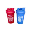 FD2699-13 Protein Shaker
$3.10 plus GST
Shake and go is the way to go!  Our awesome Protein Shakers make the ideal gift for Dads who love a protein shake, smoothie or green juice to go!  BPA free, product measures 10 x 16.5cm, 500mL capacity.  
Product Info: a protein/smoothie shaker with flip top lid, available in 2 colours: blue: The Best Dad Ever; red: Best Dad in the Galaxy.