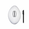 GB0004 Graduation Football, $10.00 plus GST

The football is perfect for school leavers, sports clubs or any fundraising event and a great way to preserve memories and mark milestone occasions.

The length of the football is 23cm and width is 15cm.  The football comes with a dual tipped permanent marker for writing messages and comes in a clear protective bag.