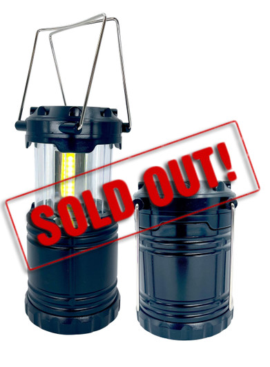 SOLD OUT...FD2596 Camping Lantern
$4.95 plus GST
An awesome Camping Lantern to keep you from being left in the dark!  Handy carry handle and easy to use, this gift ticks all the boxes of being functional and fabulous!  Extended height 18cm, includes 2 AA batteries.  New product.
Product Info: a portable camping light with carry handle that expands from 12cm to 18cm when in use.  Light automatically comes on when the lantern is extended.  Comes with 3 AA batteries.