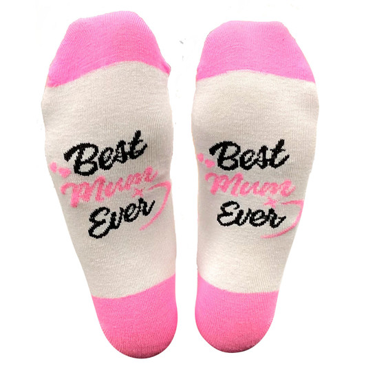 MD2648 Best Mum Socks

$2.40 plus GST

The best socks for the Best Mum Ever!  When comfort is key, look no further.  Ladies size 2-8.  New product.

Product Info: a pair of ladies socks, size 2-8, with logo on the sole that says “Best Mum Ever”.