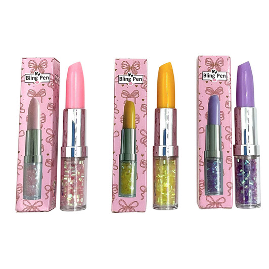 MD2668 Bling Pen

$1.10 plus GST

How cute!  Our Bling Pen is a fun novelty pen, disguised as a lipstick!  Product length 10cm. 

Product Info: a pen disguised as a lipstick.  Available in 3 colours: pink, purple and yellow.