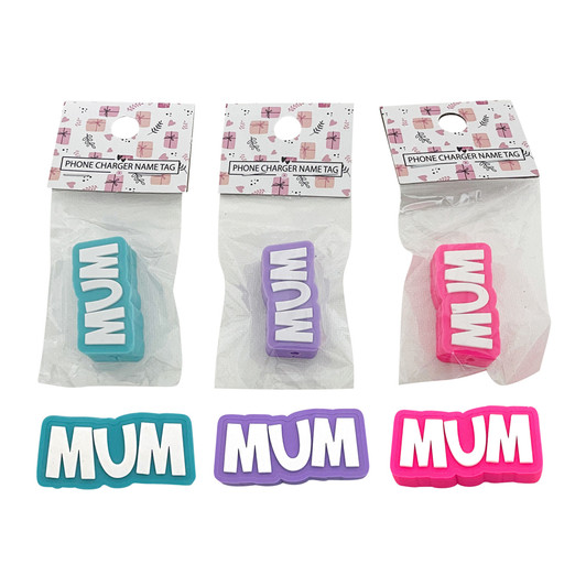 MD2687 Phone Charger Name Tag

$0.95c plus GST

Hands off!  That’s Mum’s phone charger!!  No more phone charger battles now that Mum has her name on hers!  Product measures 4 x 2cm.

Product Info: a silicone name tag that says “Mum” that is suitable for sliding over a phone charger cord.  Available in 3 colours: pink, aqua and purple.