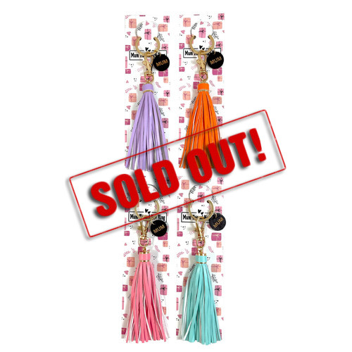 MD2699-5 Mum Tassel Key Ring