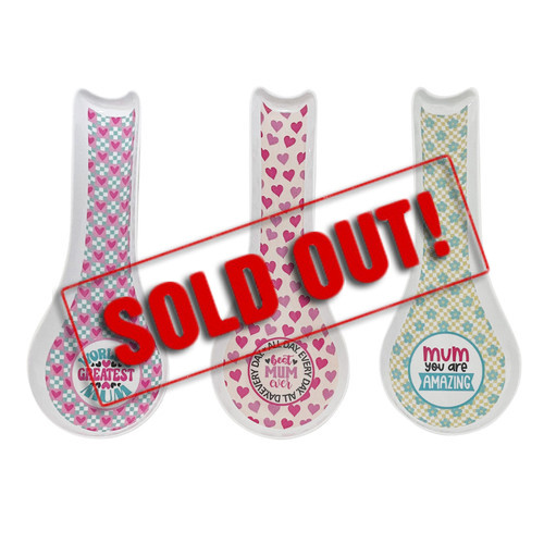 SOLD OUT...MD2699-17 Melamine Spoon Holder

$1.20 plus GST

No mess, no fuss!  Our Melamine Spoon Holder is so handy and makes the perfect addition to any kitchen.  Product measures 27.5 x 11cm. 

Product Info: a melamine spoon holder that comes in 3 designs: pink/aqua check (World’s Greatest Mum), pink hearts (Best Mum Ever) and yellow/aqua floral (Mum You Are Amazing).